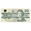 BC-58a 1991 Canada $20 Thiessen-Crow, EIH, EF-AU (EF45)