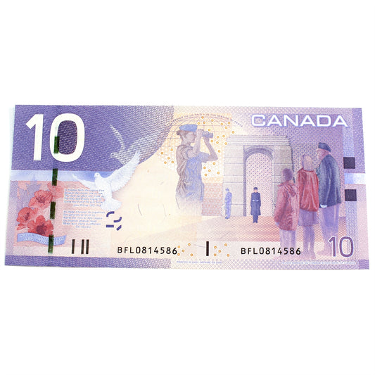 BC-68b 2009 Canada $10 Jenkins-Carney, BFL, UNC