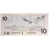 BC-57a 1989 Canada $10 Thiessen-Crow, ADK, AU-UNC