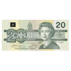 BC-58a-i 1991 Canada $20 Thiessen-Crow, EIN, CIRC