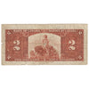 BC-22c 1937 Canada $2 Coyne-Towers, D/R, Circulated