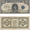 DC-26i 1923 Dominion $2 Campbell-Sellar, Blue Seal, Group 2, Series S, Very Fine (VF20)