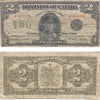 DC-26j 1923 Dominion $2 Campbell-Sellar, Black Seal, Group 3, Series U, VG-F (VG10)