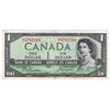 BC-29b 1954 Canada $1 Beattie-Coyne, Devil's Face, M/A, F-VF (F15)