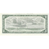 BC-37b-i 1954 Canada $1 Beattie-Rasminsky, C/Z, Uncirculated (MS60)