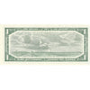 BC-37d 1954 Canada $1 Lawson-Bouey, A/I, Almost Uncirculated (AU50)