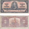 BC-22c 1937 Canada $2 Coyne-Towers, L/R, F-VF