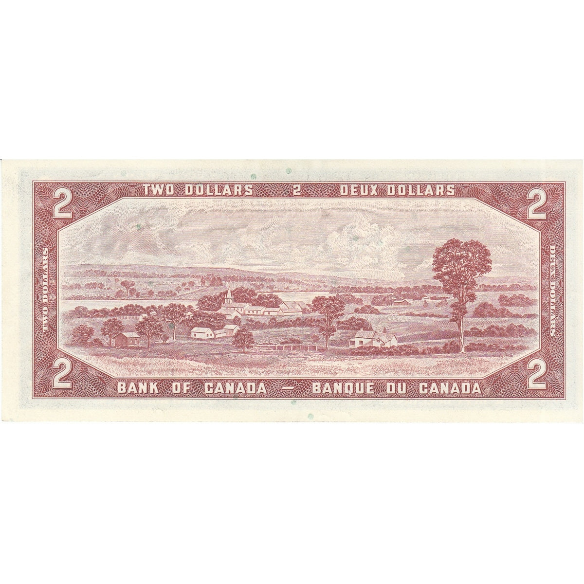 BC-38b 1954 Canada $2 Beattie-Rasminsky, K/U, AU-UNC (AU55)