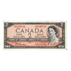 BC-38b 1954 Canada $2 Beattie-Rasminsky, W/U, AU