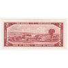 BC-38c 1954 Canada $2 Bouey-Rasminsky, B/G, EF-AU (EF45)