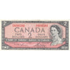 BC-38d 1954 Canada $2 Lawson-Bouey, N/G, EF-AU (EF45)
