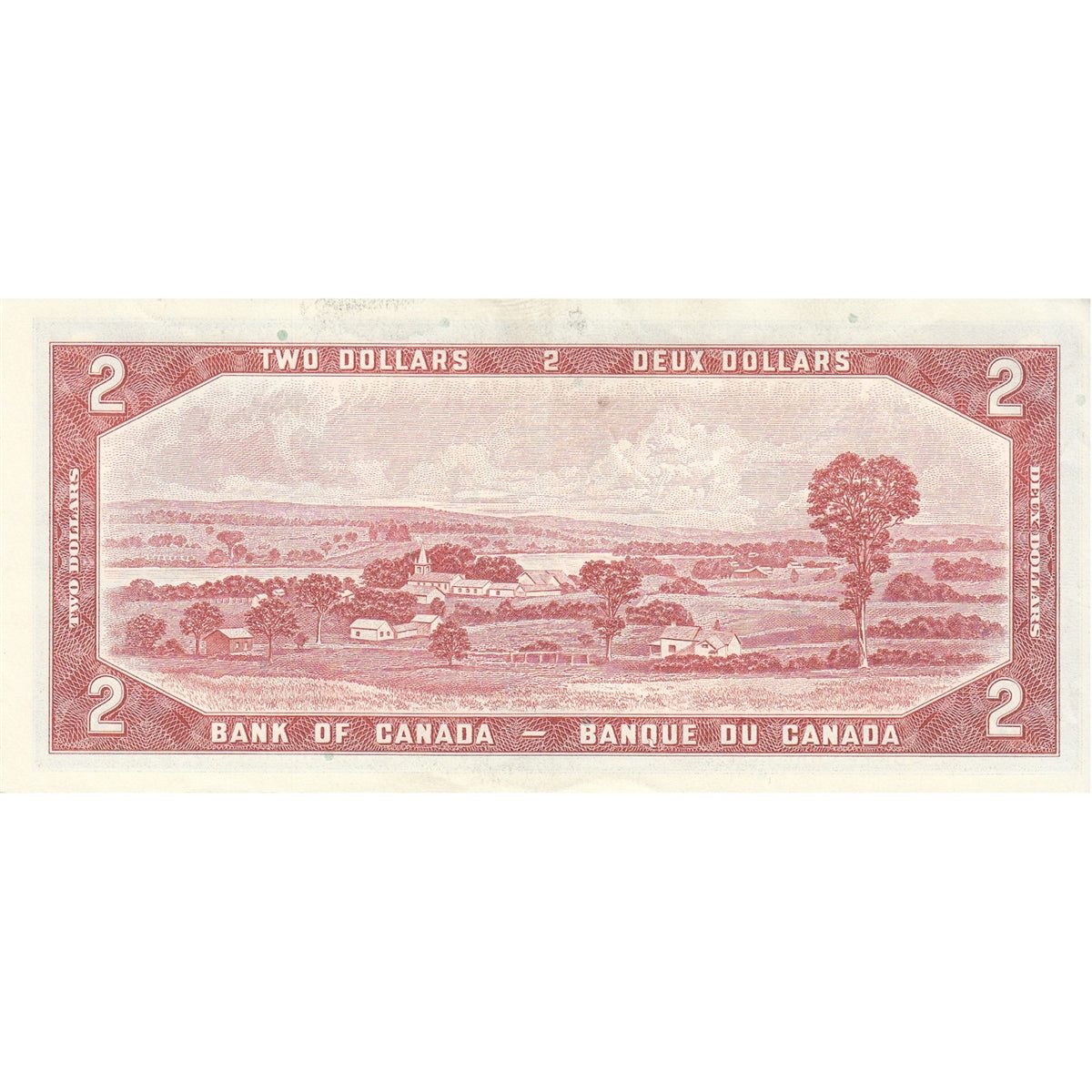 BC-38d 1954 Canada $2 Lawson-Bouey, N/G, EF-AU (EF45)