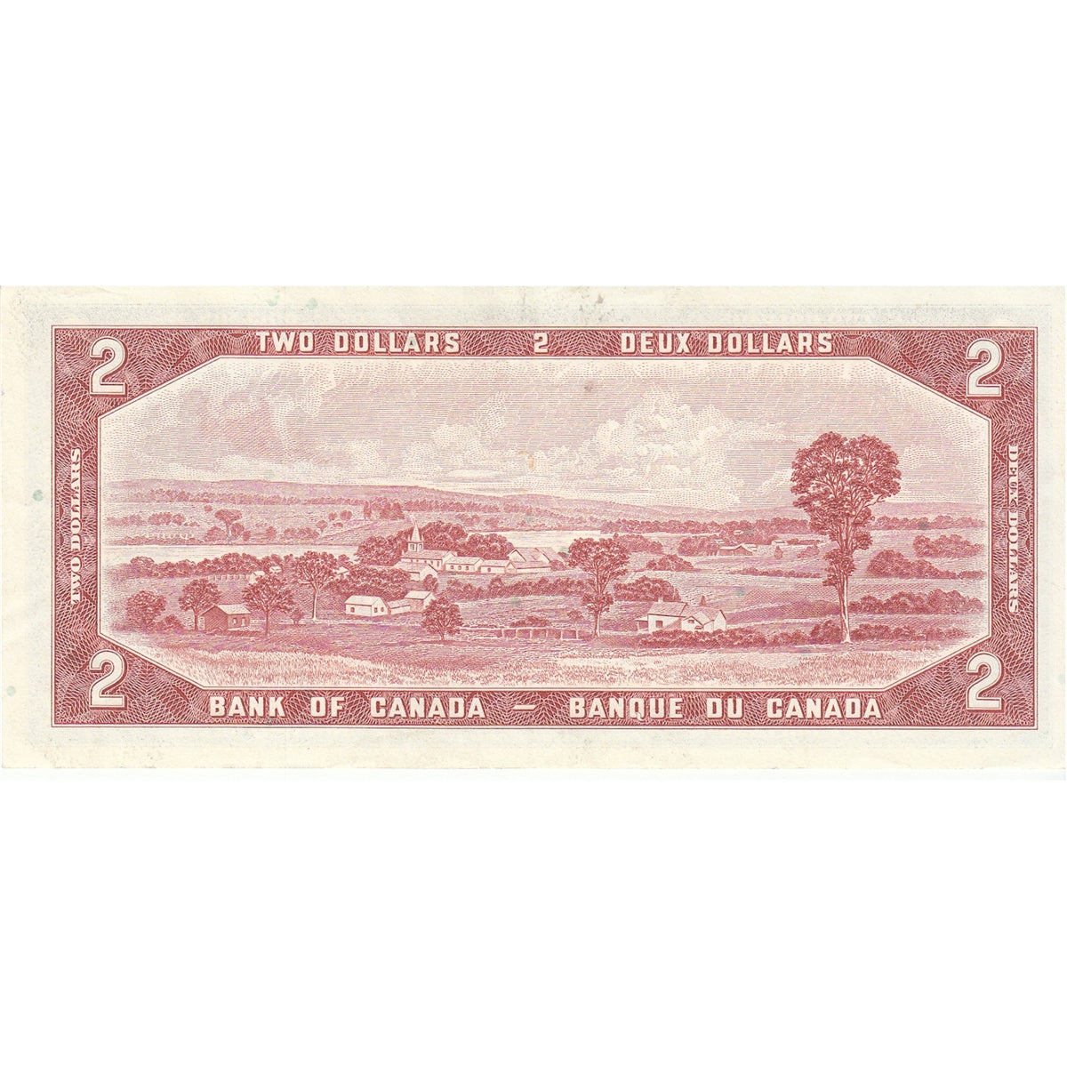 BC-38d 1954 Canada $2 Lawson-Bouey, N/G, Extra Fine (EF40)