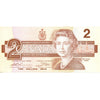 BC-55b 1986 Canada $2 Thiessen-Crow, BBP with Large B's, VF-EF (VF30)