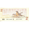 BC-55b 1986 Canada $2 Thiessen-Crow, BBP with Large B's, VF-EF (VF30)