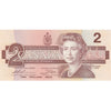 BC-55bA 1986 Canada $2 Thiessen-Crow, Large BBX, EF-AU (EF45)