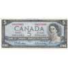BC-39b 1954 Canada $5 Beattie-Rasminsky, D/S, VF-EF (VF30)