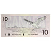 BC-57a 1989 Canada $10 Thiessen-Crow, ADT, Uncirculated (MS60)