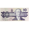 BC-57a 1989 Canada $10 Thiessen-Crow, ADT, Uncirculated (MS60)