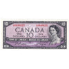 BC-40a 1954 Canada $10 Beattie-Coyne, L/D, VF-EF (VF30)