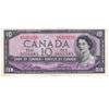 BC-40a 1954 Canada $10 Beattie-Coyne, P/D, VF-EF (VF30)