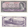 BC-40a 1954 Canada $10 Beattie-Coyne, V/D, VF-EF