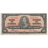BC-22c 1937 Canada $2 Coyne-Towers, L/R, VG-F