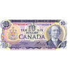 BC-49d 1971 Canada $10 Crow-Bouey, ETF, Almost Uncirculated (AU50)