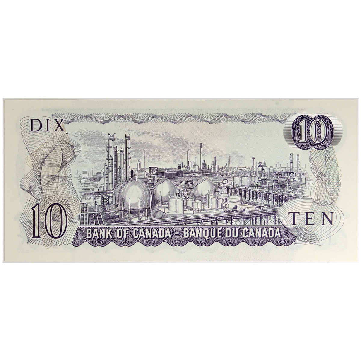 BC-49e 1971 Canada $10 Thiessen-Crow, FDM, Uncirculated (MS60)