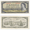 BC-41b 1954 Canada $20 Beattie-Rasminsky, T/E, Extra Fine (EF40)