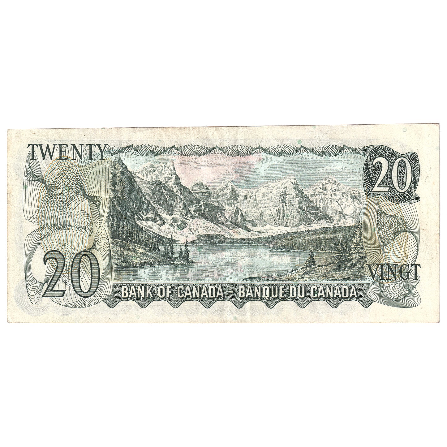 BC-50a 1969 Canada $20 Beattie-Rasminsky, EC, EF-AU (EF45)