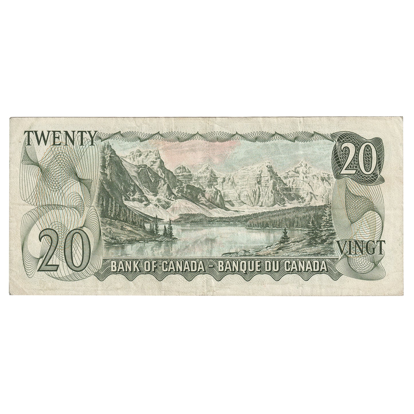 BC-50bA 1969 Canada $20 Lawson-Bouey, *WE, VF