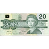 BC-58a-i 1991 Canada $20 Thiessen-Crow, EIJ with Serifs, VF-EF (VF30)