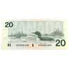 BC-58b-i 1991 Canada $20 Bonin-Thiessen, AVG, Uncirculated (MS60)