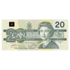 BC-58a-ii 1991 Canada $20 Thiessen-Crow, AIN, AU