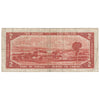 BC-30b 1954 Canada $2 Beattie-Coyne, Devil's Face, E/B, Circulated