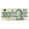 BC-58b 1991 Canada $20 Bonin-Thiessen, EST, AU