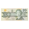BC-58b 1991 Canada $20 Bonin-Thiessen, EVZ, AU-UNC