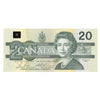 BC-58b-i 1991 Canada $20 Bonin-Thiessen, AIY, AU-UNC (AU55)
