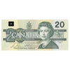 BC-58b-i 1991 Canada $20 Bonin-Thiessen, AIZ, Uncirculated (MS60)