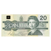 BC-58b-i 1991 Canada $20 Bonin-Thiessen, AIZ, AU-UNC