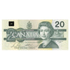 BC-58b-i 1991 Canada $20 Bonin-Thiessen, ASC, CUNC