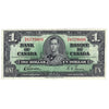BC-21c 1937 Canada $1 Gordon-Towers, R/A, VF-EF (VF30)