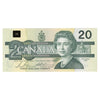 BC-58b-i 1991 Canada $20 Bonin-Thiessen, ASD, CUNC