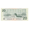 BC-58b-i 1991 Canada $20 Bonin-Thiessen, ASD, Uncirculated (MS60)