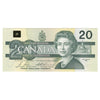 BC-58b-i 1991 Canada $20 Bonin-Thiessen, ASH, AU-UNC (AU55)