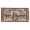 DC-1b 1870 Dominion 25-cent Shinplaster, Dickinson-Harington, Large B, CIRC