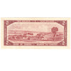 BC-38b 1954 Canada $2 Beattie-Rasminsky, Y/R, Extra Fine (EF40)
