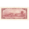 BC-38b 1954 Canada $2 Beattie-Rasminsky, Z/U, Very Fine (VF20)