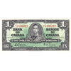 BC-21c 1937 Canada $1 Gordon-Towers, E/L, Extra Fine (EF40)